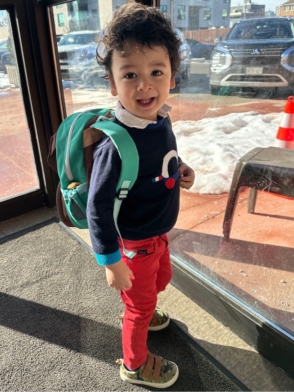 🇪🇸 European Designer Kids Red Jeans 2T